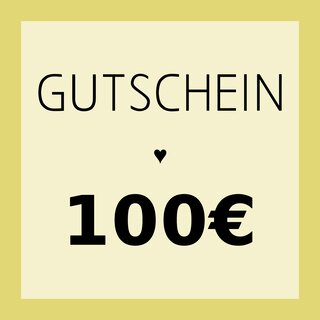 GUTSCHEIN vonhermine über 100 Euro